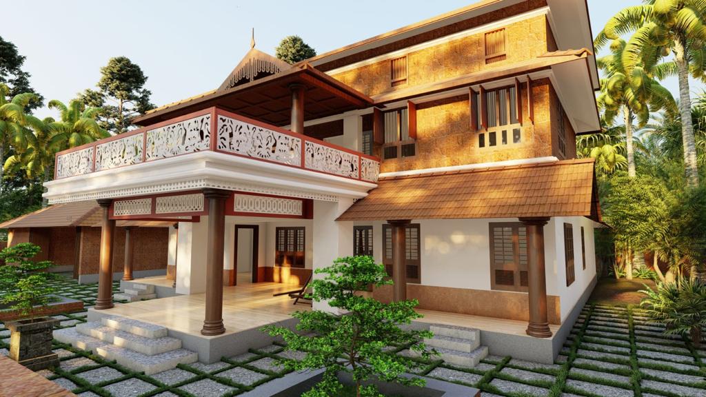 traditional residence architectural design